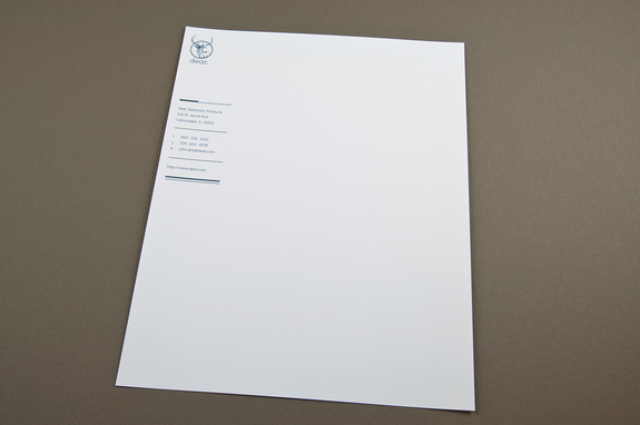 contemporary stationery letterhead template inkd contemporary letterhead