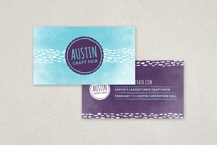 Arts Crafts Business Card Template | Inkd