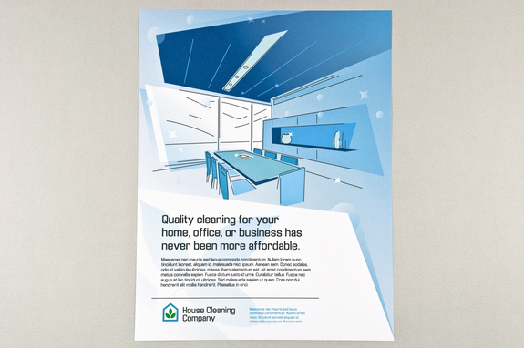 office cleaning flyer