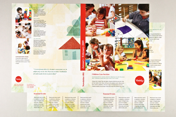 daycare newsletter templates
