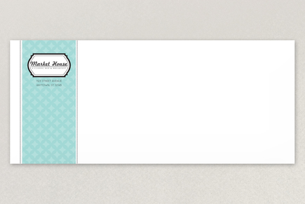 Nautical Bed and Breakfast Envelope Template