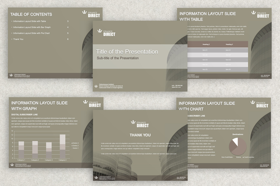 banking finance powerpoint presentation template | inkd banking finance powerpoint presentation template | inkd, Powerpoint templates
